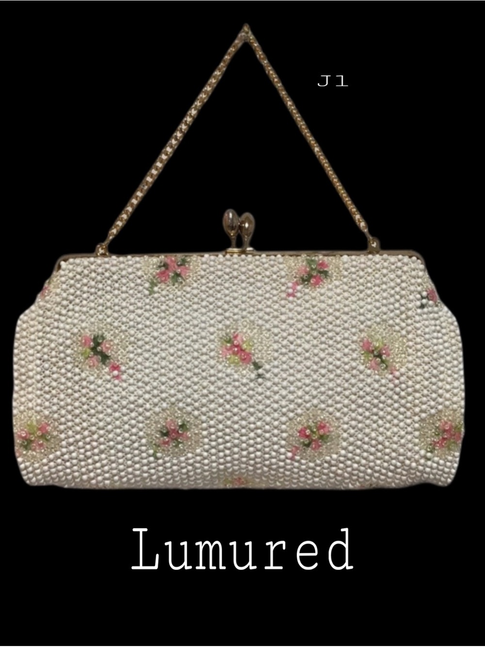 LUMURED Beaded Evening Bag VINTAGE